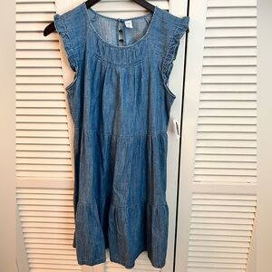 Old navy chambray dress, NWT